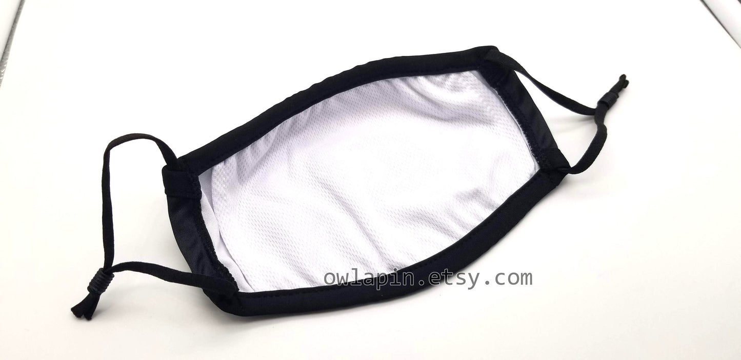 Eye Cluster Spooky Pattern Creepy Dust Face Mask with Filter Pocket