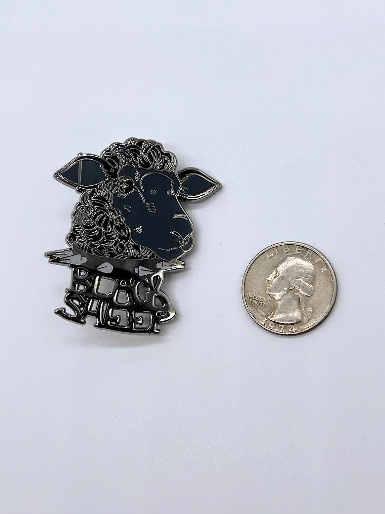 Black Sheep Enamel Pin