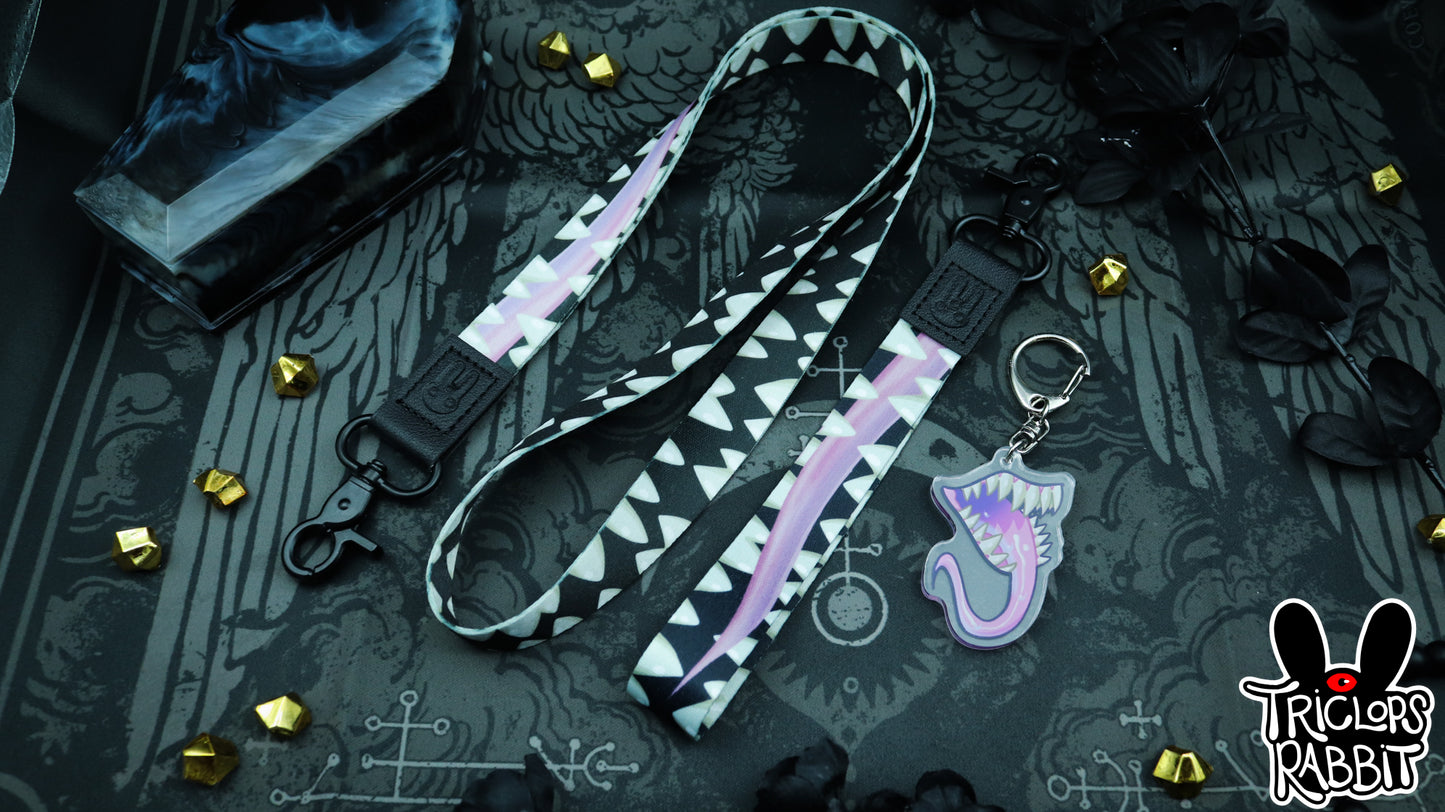 Monster Maw Wrist/Neck Lanyard and Keychain