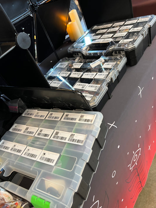 Trying out Barcodes for Small Business Dealers Den/Arist Alley