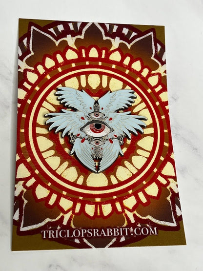 Seraphim Angel Enamel Pin