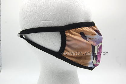 Lion Big Cat Dust Face Mask With Filter Pocket