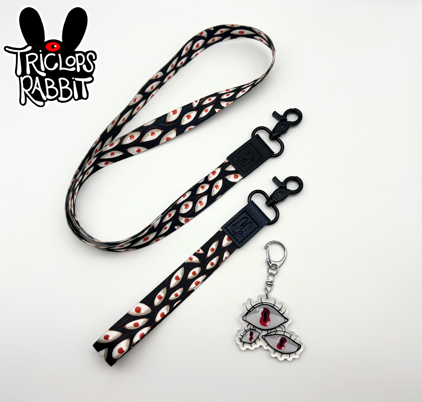 Neck and Wrist Lanyards with Keychain