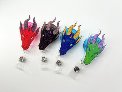 Dragon Retractable Badge Reel