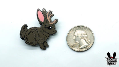 Cute Jackalope Pin