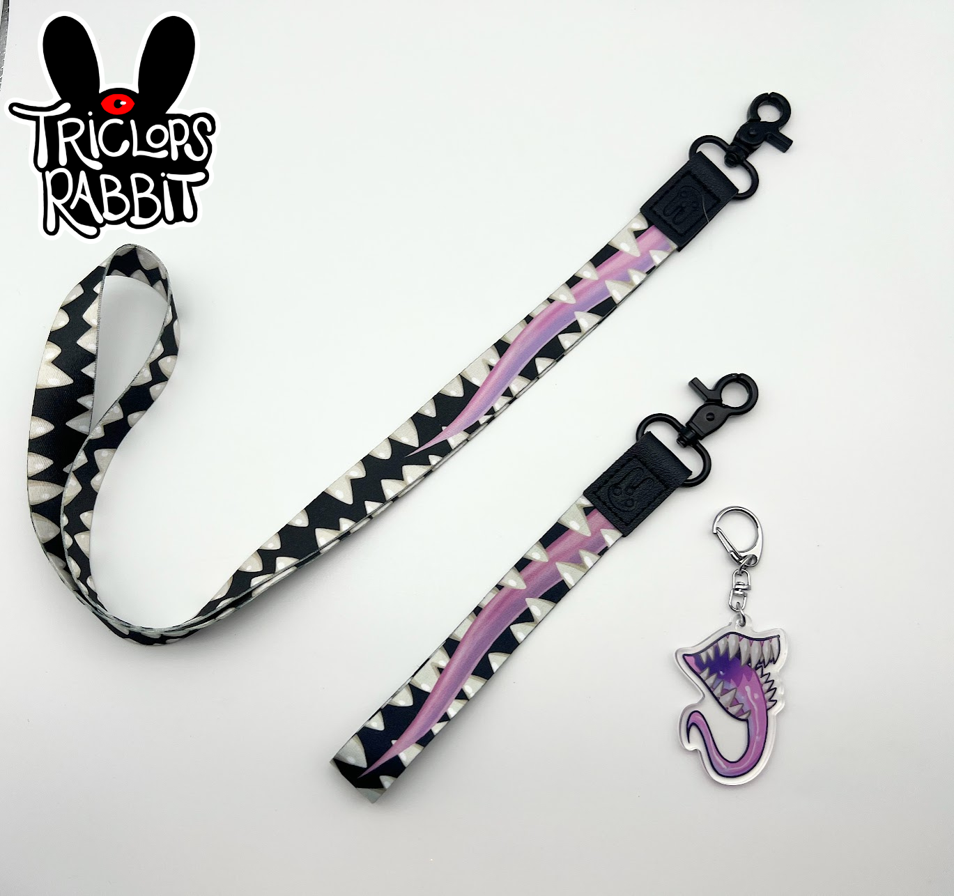 Neck and Wrist Lanyards with Keychain