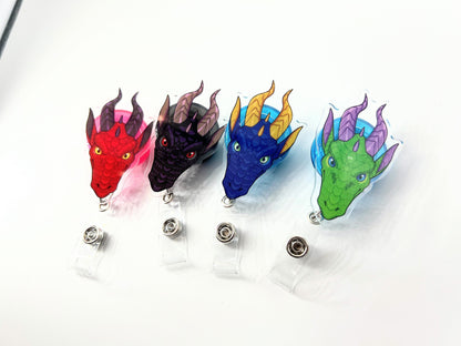 Dragon Retractable Badge Reel