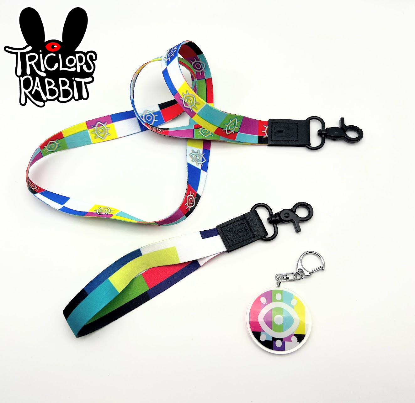 Neck and Wrist Lanyards with Keychain