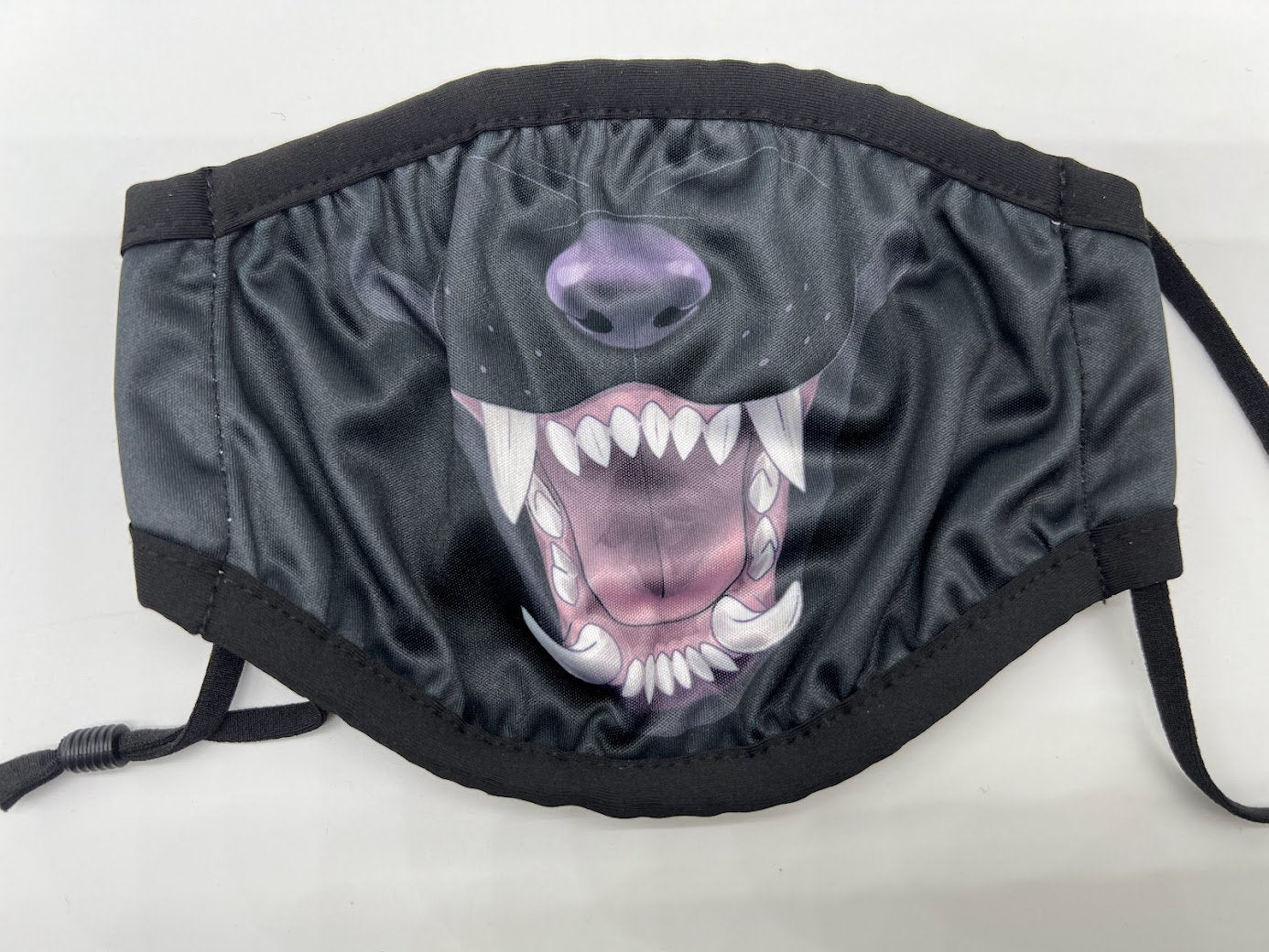 Wolf Animal Dust Face Mask With Filter Pocket