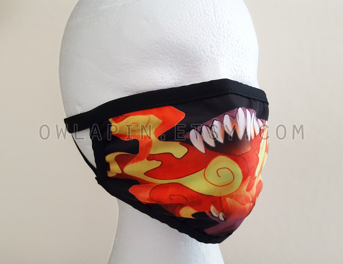Dragon Fire Monster Dust Face Mask