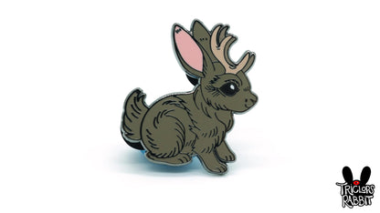 Cute Jackalope Pin