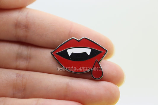 Vampire Mini Enamel Pin