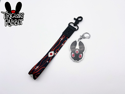 Neck and Wrist Lanyards with Keychain