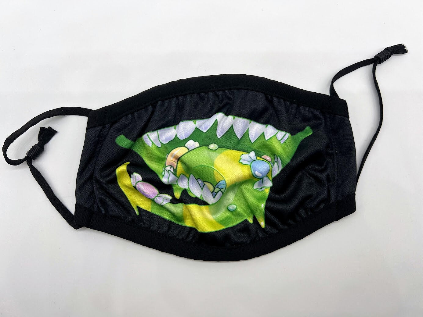 Candy Monster Creepy Cute Dust Face Mask With Filter Pocket