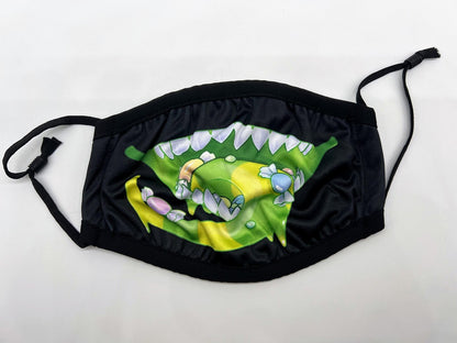 Candy Monster Creepy Cute Dust Face Mask With Filter Pocket