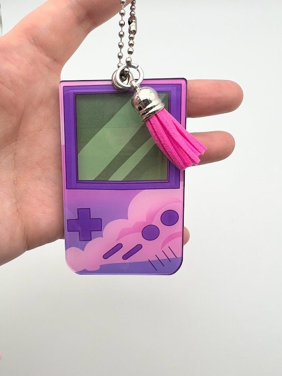 Game Boy Photo Frame Keychain