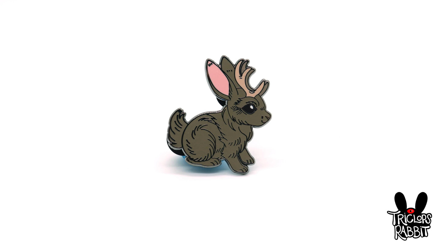 Cute Jackalope Pin
