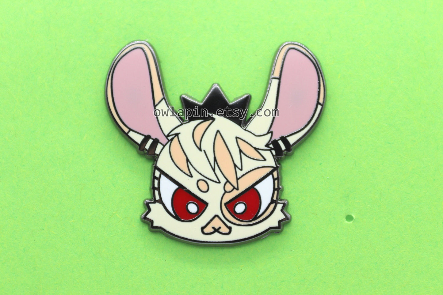 March Rabbit Fursona Enamel Pin