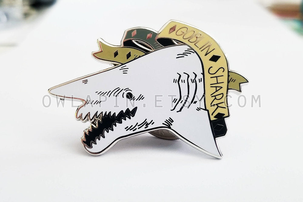 Goblin Shark Enamel Pin