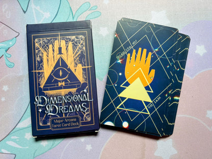 Tarot Card Deck - Dimensional Dreams BillFord Gravity Falls Zine