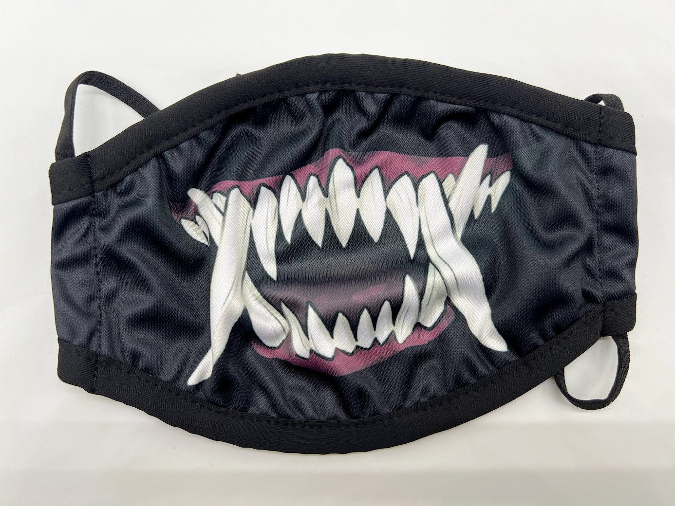 Demon Oni Tusk Monster Dust Face Mask With Filter Pocket