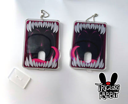 Monster Maw Photo Card Holder Keychain Standee