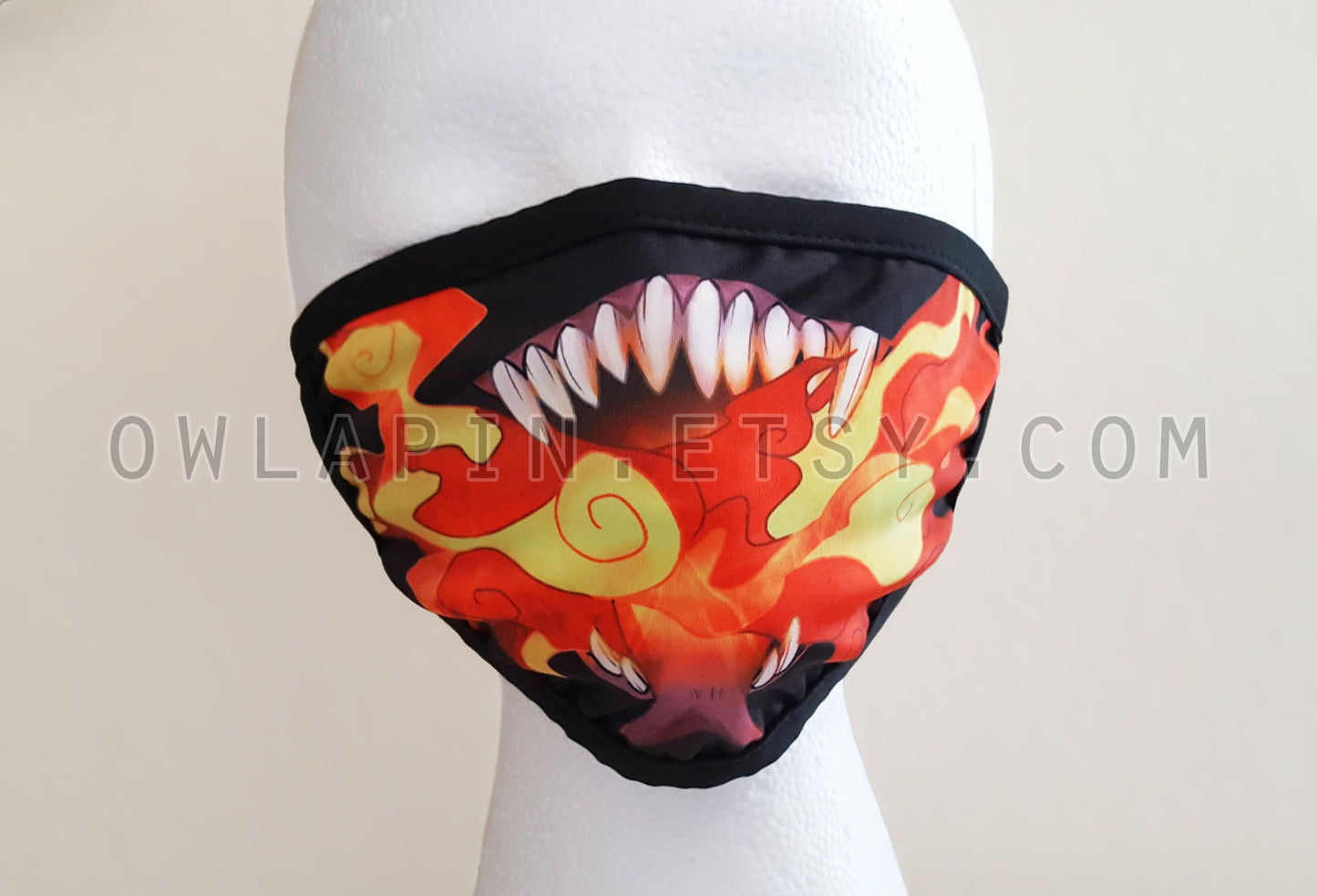 Dragon Fire Monster Dust Face Mask