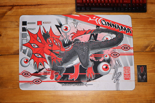 Dilophosaurus Desk Mat