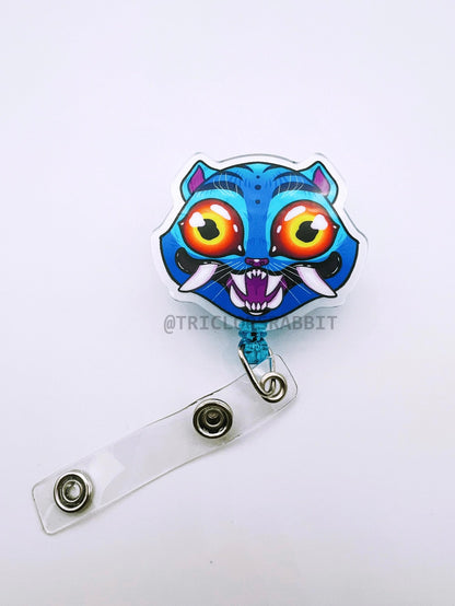 KPop Tiger Demon Retractable Badge Reel