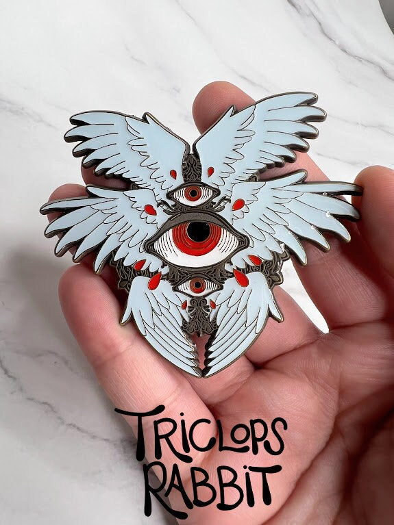 Seraphim Angel Enamel Pin