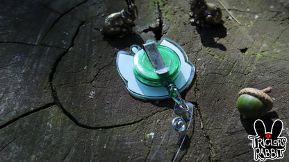 Alien Cat Retractable Badge Reel
