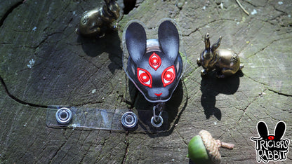 Triclops Rabbit Retractable Badge Reel