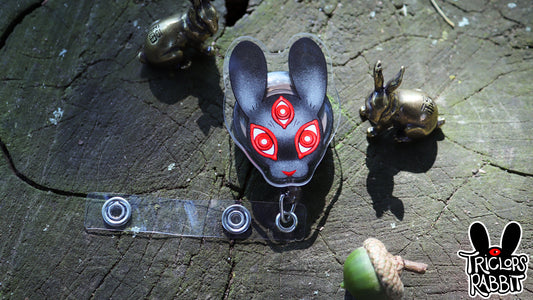 Triclops Rabbit Retractable Badge Reel