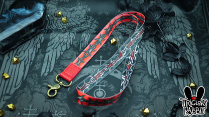 Barbed Wire Wrist/Neck Lanyard and Keychain