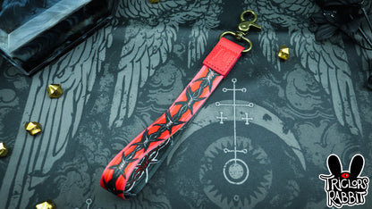 Barbed Wire Wrist/Neck Lanyard and Keychain