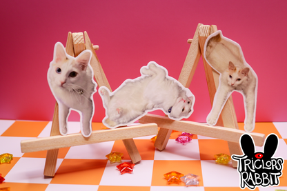 Speedbump - Horseradish - Turnip - Cat Sticker Sets