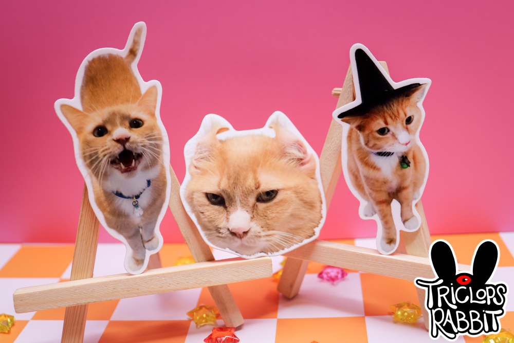 Speedbump - Horseradish - Turnip - Cat Sticker Sets