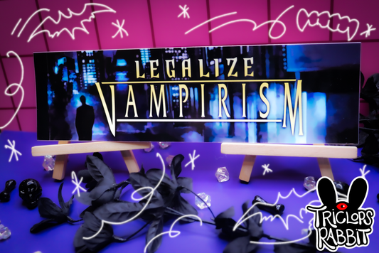 Legalize Vampirism Bumper Sticker
