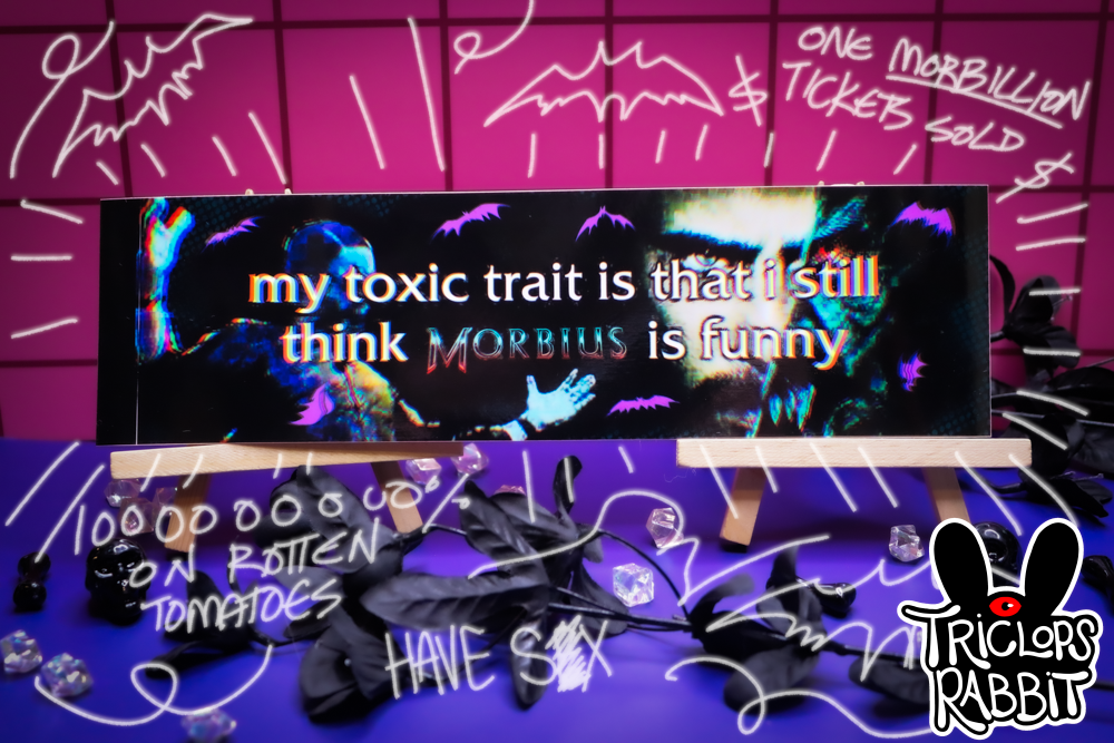 Morbius Bumper Sticker