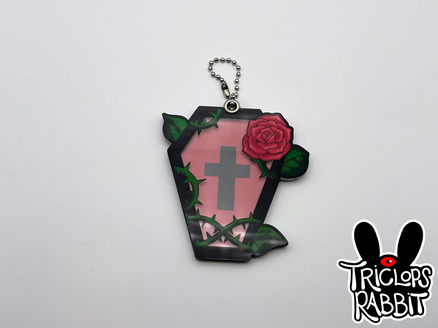 Coffin Photo Frame Keychain