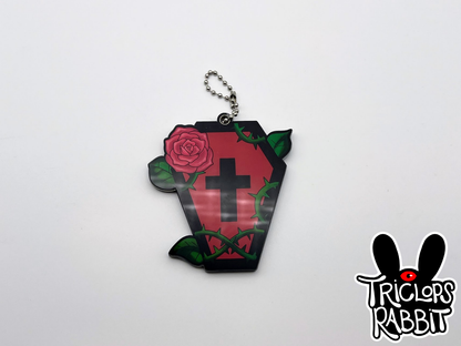 Coffin Photo Frame Keychain