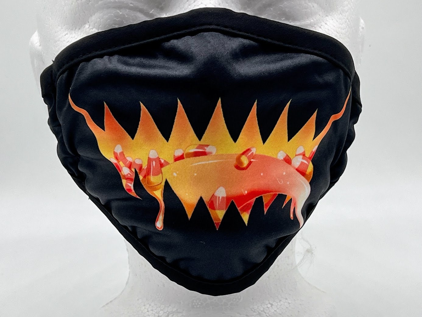 Candy Monster Creepy Cute Dust Face Mask With Filter Pocket