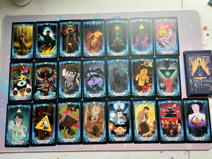 Tarot Card Deck - Dimensional Dreams BillFord Gravity Falls Zine