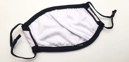 Beetlejuice Sandworm Monster Dust Face Mask With Filter Pocket