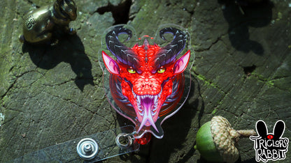 Dragon Retractable Badge Reel
