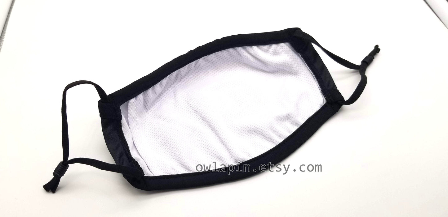 Demon Oni Tusk Monster Dust Face Mask With Filter Pocket