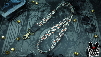 Eyes Wrist/Neck Lanyard and Keychain