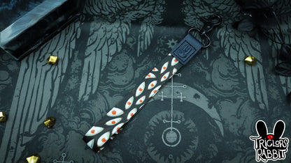 Eyes Wrist/Neck Lanyard and Keychain