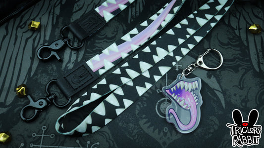 Monster Maw Wrist/Neck Lanyard and Keychain