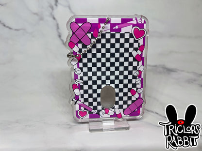 Cute Medical Photo Card Holder Keychain Standee